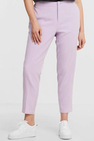 cropped high waist tapered fit pantalon JKAISA lila