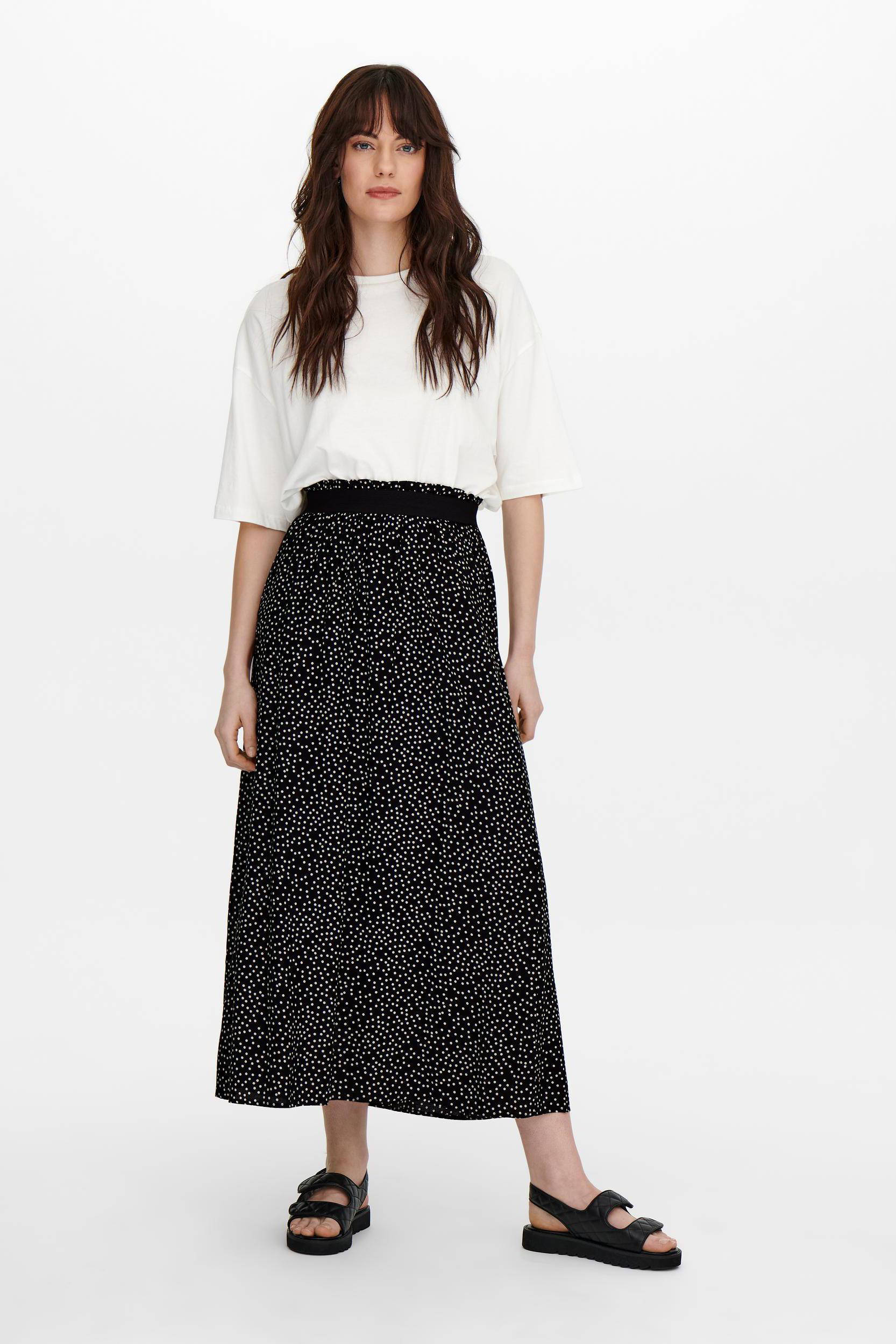 Witte best sale rok midi