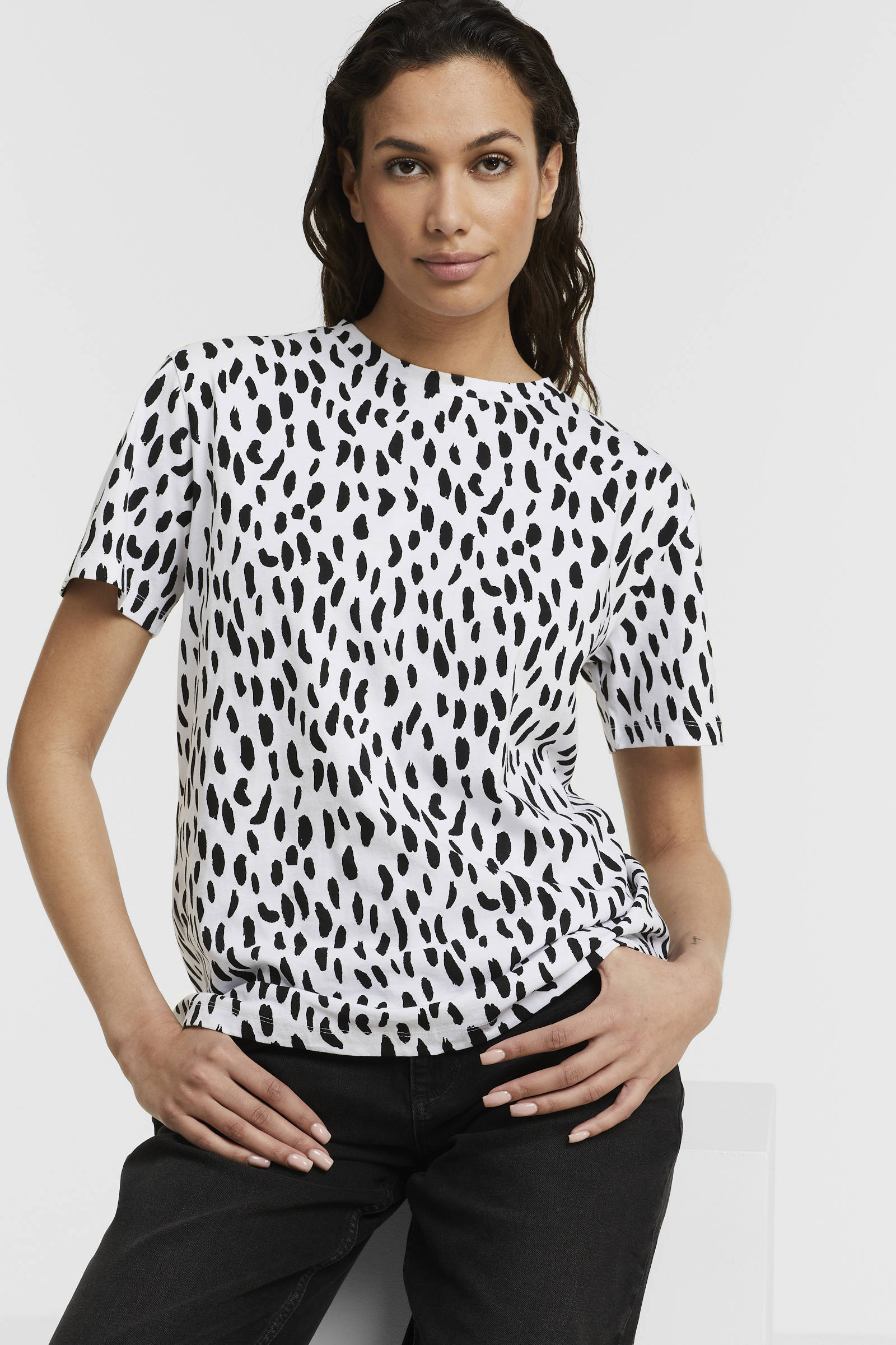 Dierenprint 2025 shirt dames