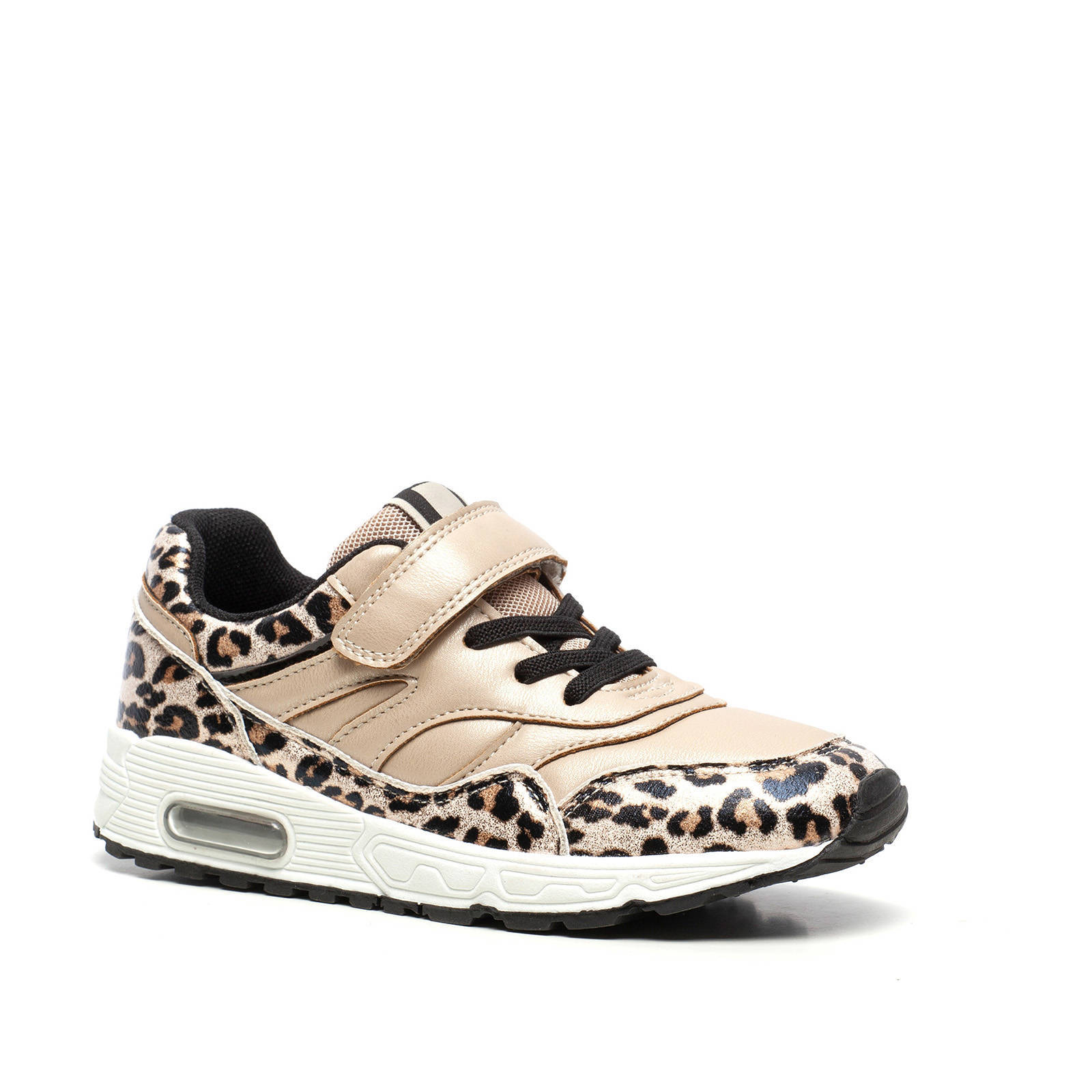 Scapino Blue Box sneakers met panterprint goud | wehkamp