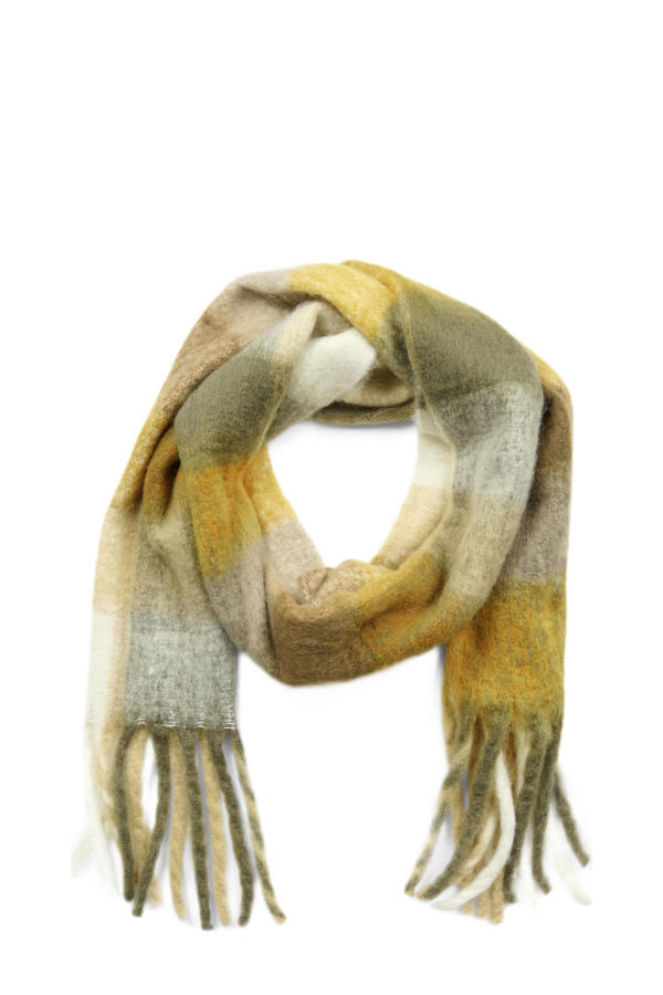 KEERADS Herfst en winter kleurrijke geruite sjaal voor dames, verdikkende warme franjessjaal voor meisjes, lente, A, Eén Maat KEERADS Herfst en winter kleurrijke geruite sjaal voor dames, verdikkende warme franjessjaal voor meisjes, lente, A, Eén Maat