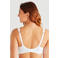 Swegmark voorgevormde T-shirt-bh met beugel Lace Shape wit