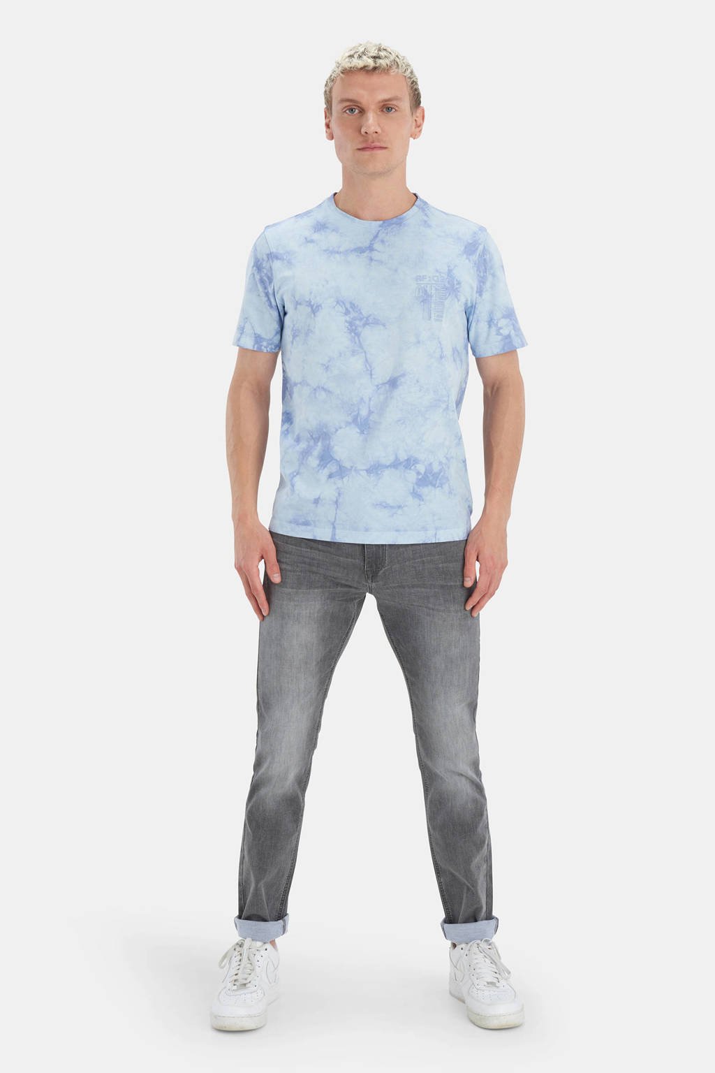 Shoeby Refill tie-dye T-shirt Elias paars
