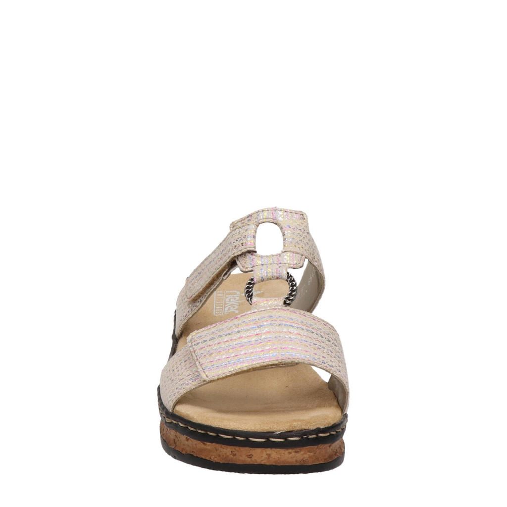 Rieker Antistress slippers beige | wehkamp