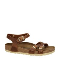 Birkenstock Kumba  nubuck sandalen bruin