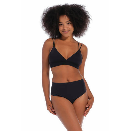 MAGIC Bodyfashion seamless high waist string Dream Shaper zwart afbeelding