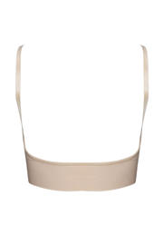 thumbnail: MAGIC Bodyfashion niet-voorgevormde bh top Low Back Bra beige