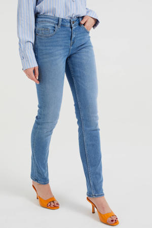 slim fit jeans fresh blue denim