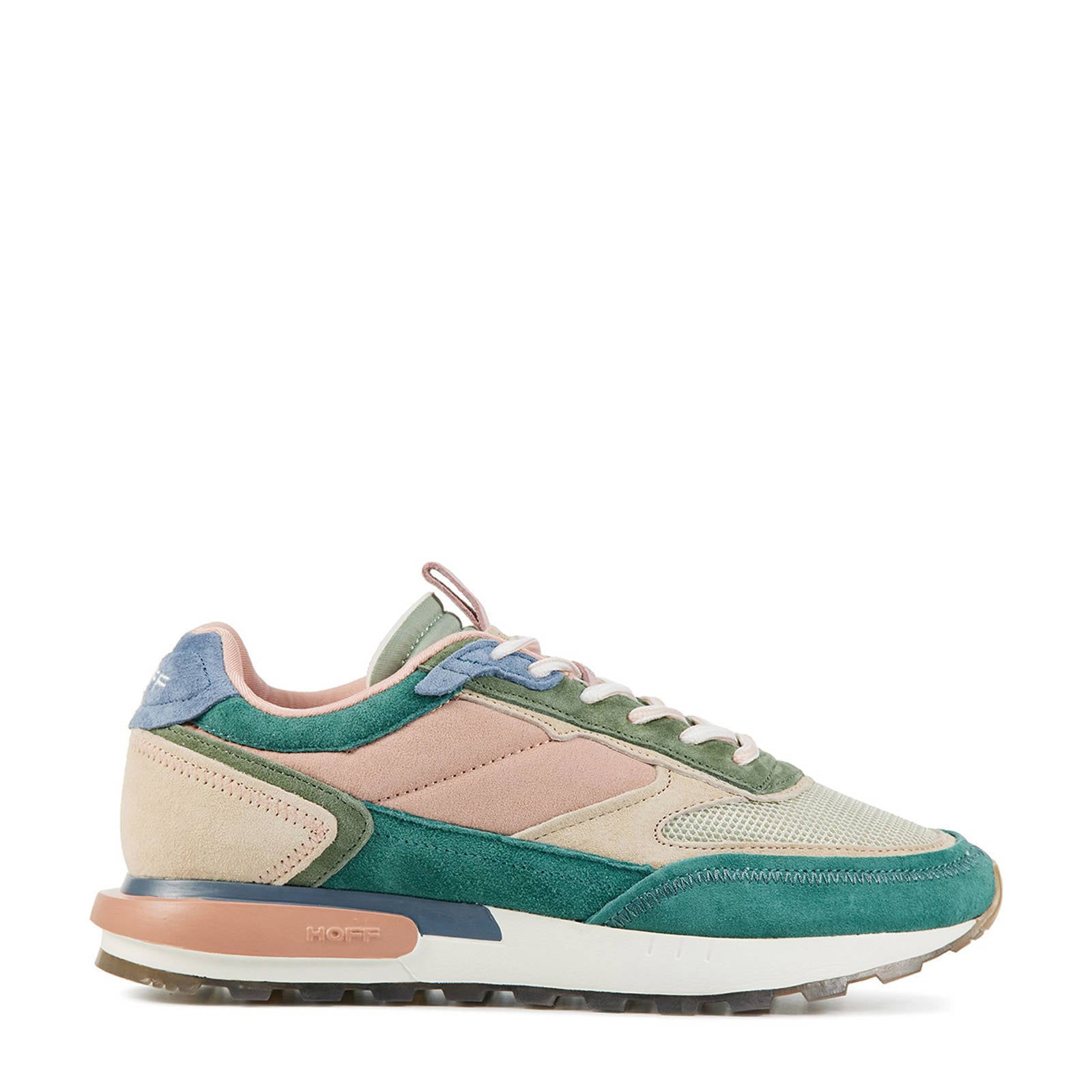 HOFF Java suède sneakers oudroze/multi | wehkamp