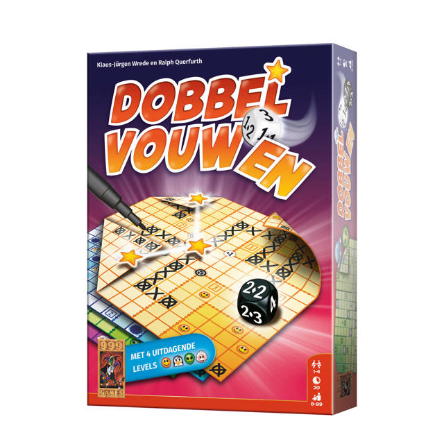 stout Reizende handelaar veeg 999 Games Dobbel Vouwen | wehkamp