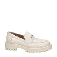 Off white dames Nelson chunky leren loafers met profielzool