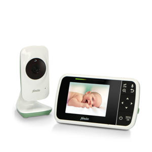 Wehkamp Alecto DVM135 - Babyfoon met camera - 3.5" Kleurenscherm - Wit aanbieding