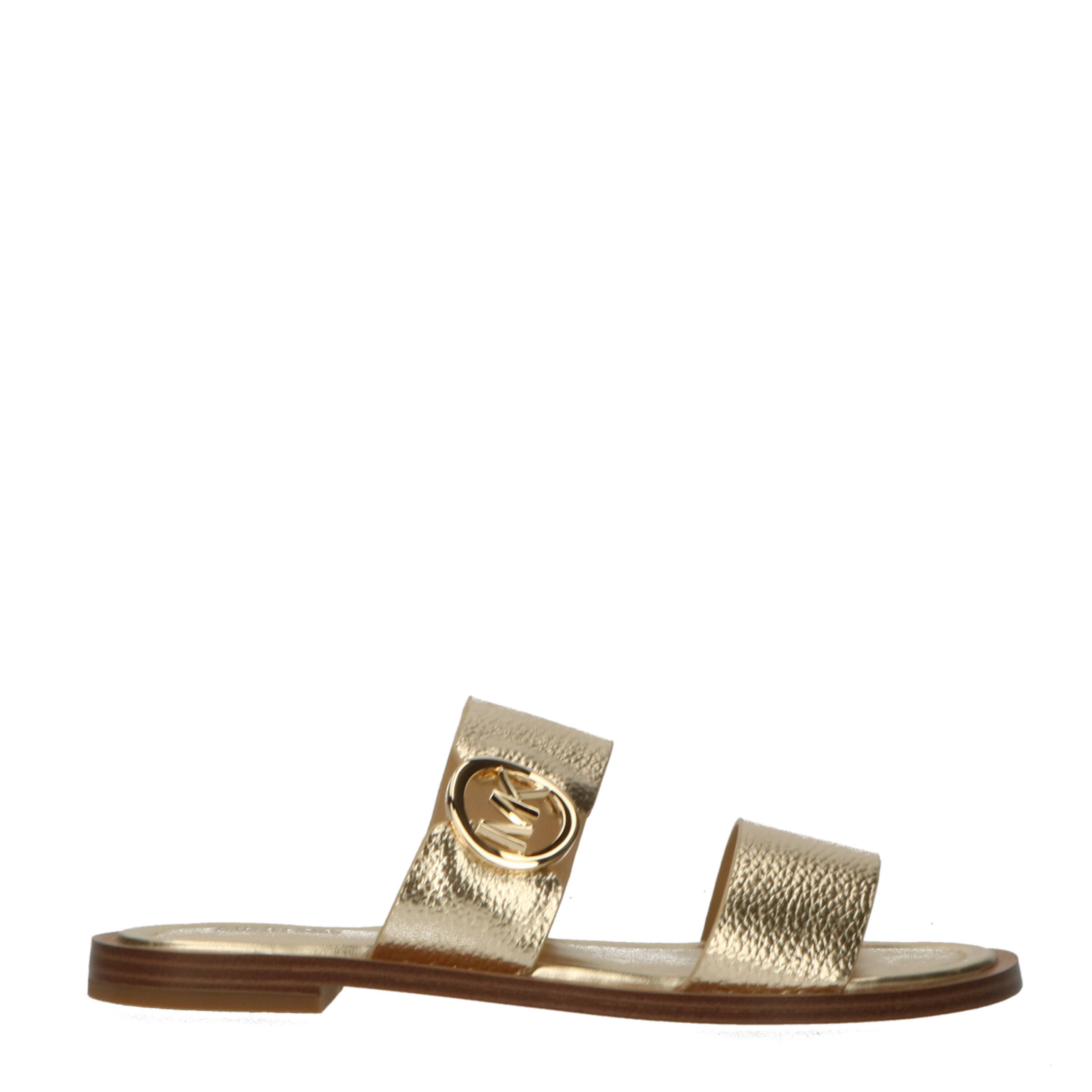 Michael kors 2025 slippers goud