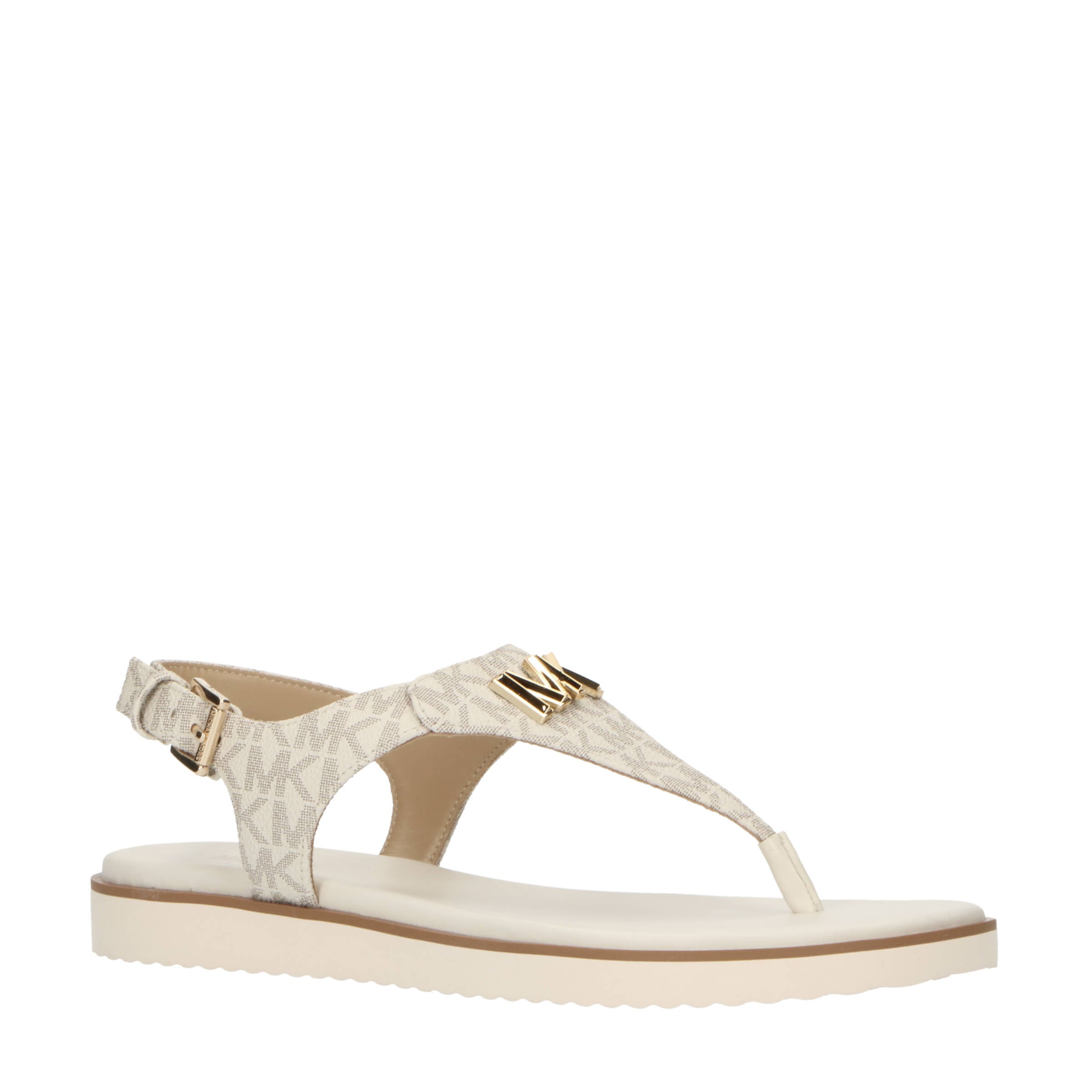 Michael Kors Jilly Flat sandalen off white | wehkamp