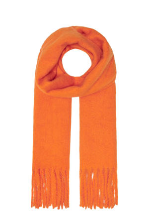 geweven sjaal ONLTIANA oranje