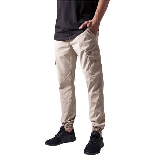 Urban Classics regular fit broek sand afbeelding