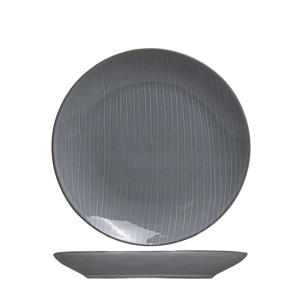 Ontbijtborden Praslin Stripes ø 20 cm - 4 stuks 