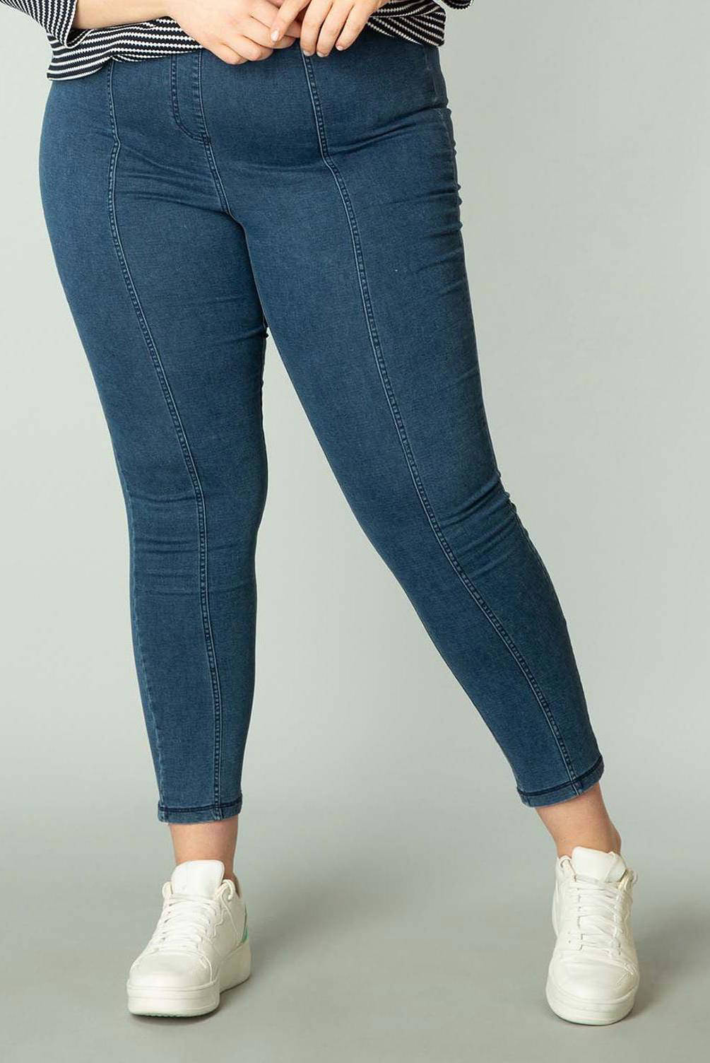 Yesta high waist super skinny jegging Heamley dark denim | wehkamp