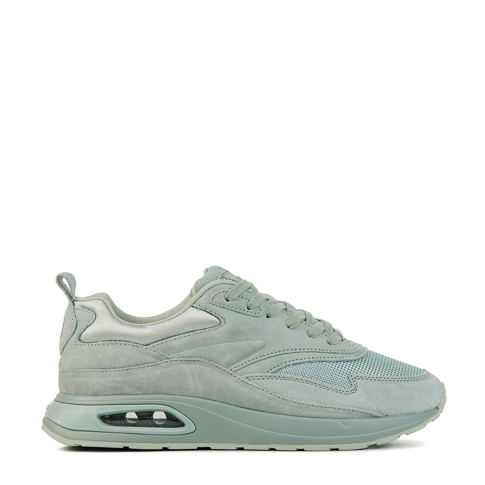 HOFF Venus suède sneakers mintgroen | wehkamp