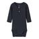 NAME IT BABY ribgebreide romper NBMKAB donkerblauw