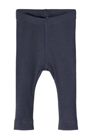 baby regular fit legging NBNKAB donkerblauw