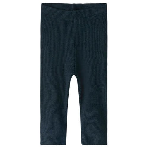 NAME IT BABY baby regular fit legging NBNKAB donkerblauw afbeelding