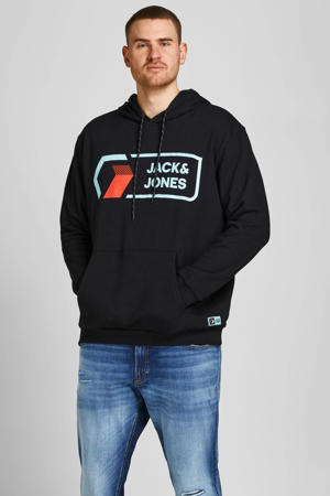 hoodie JCOLOGAN  Plus Size met logo black