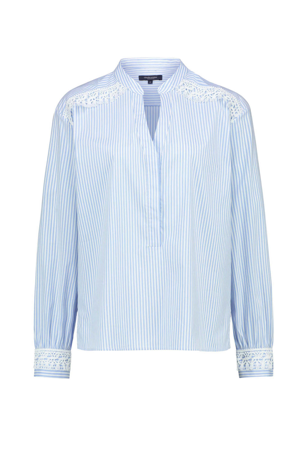 kanten top lichtblauw