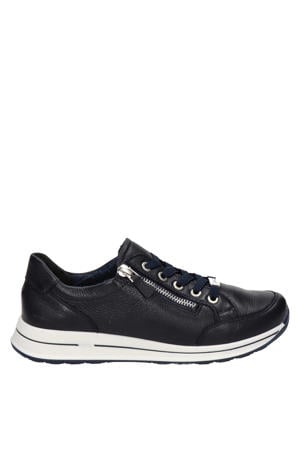 Osaka 2.0 leren sneakers donkerblauw
