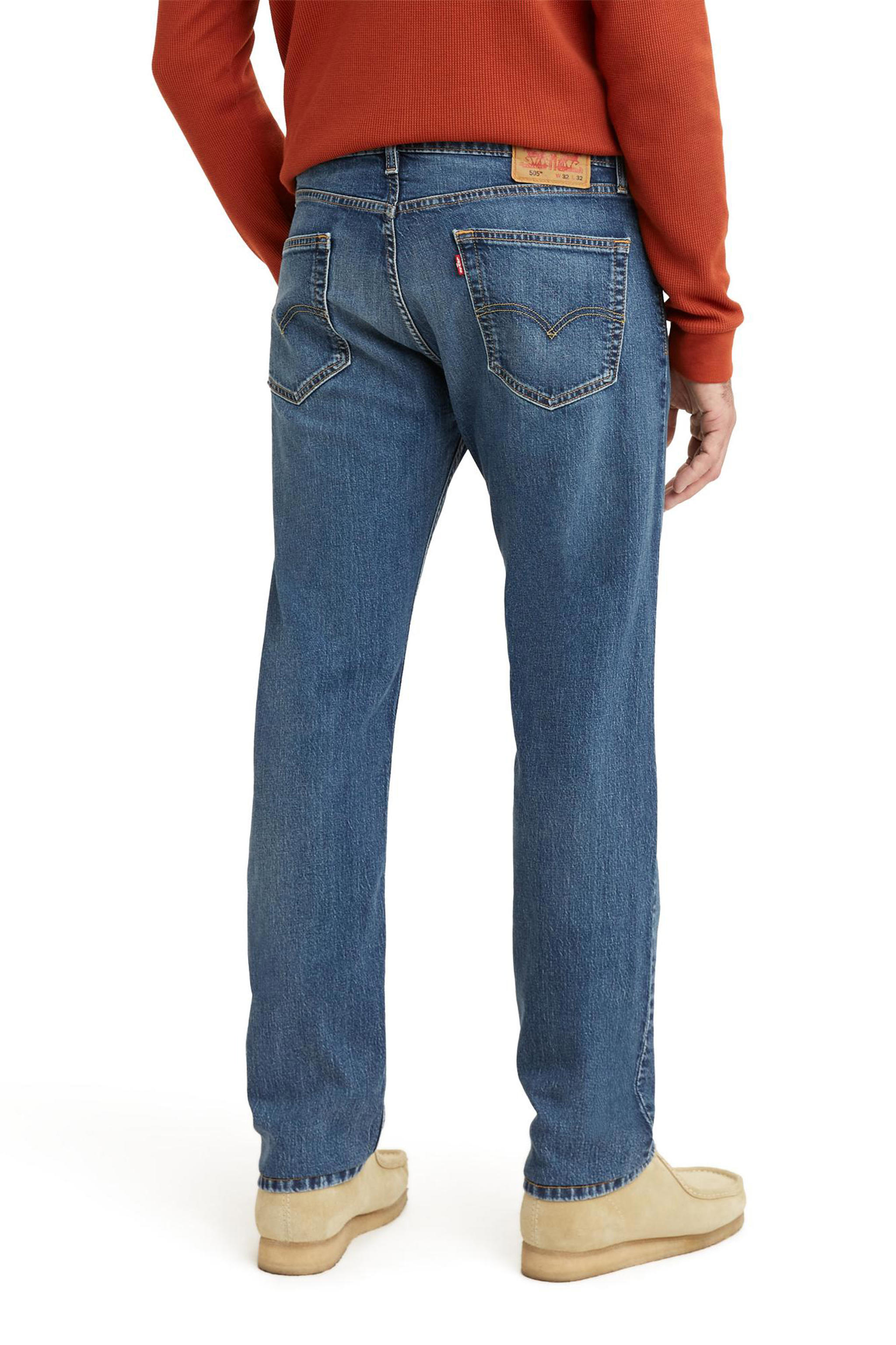 Levi's 505 regular fit jeans glowing | wehkamp