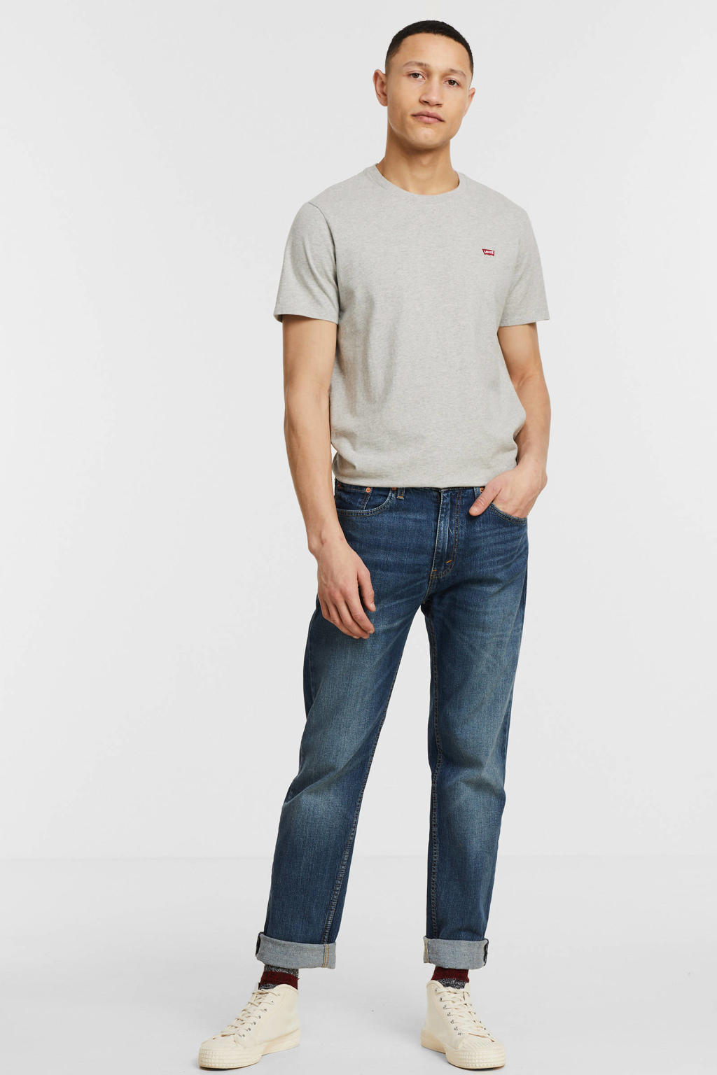 Levi's 505 regular fit jeans glowing