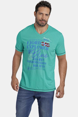 T-shirt NORDGER Plus Size groen