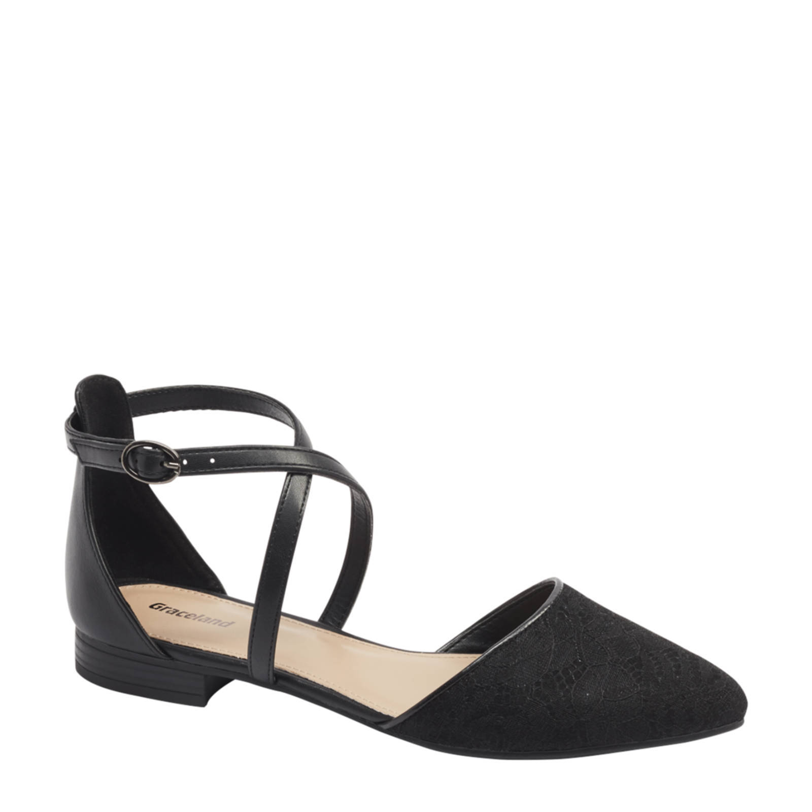Graceland pumps zwart | wehkamp