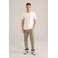 WE Fundamentals slim fit T-shirt beige