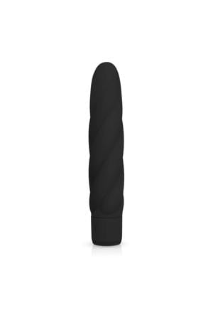 Deluxe Siliconen vibrator - Zwart