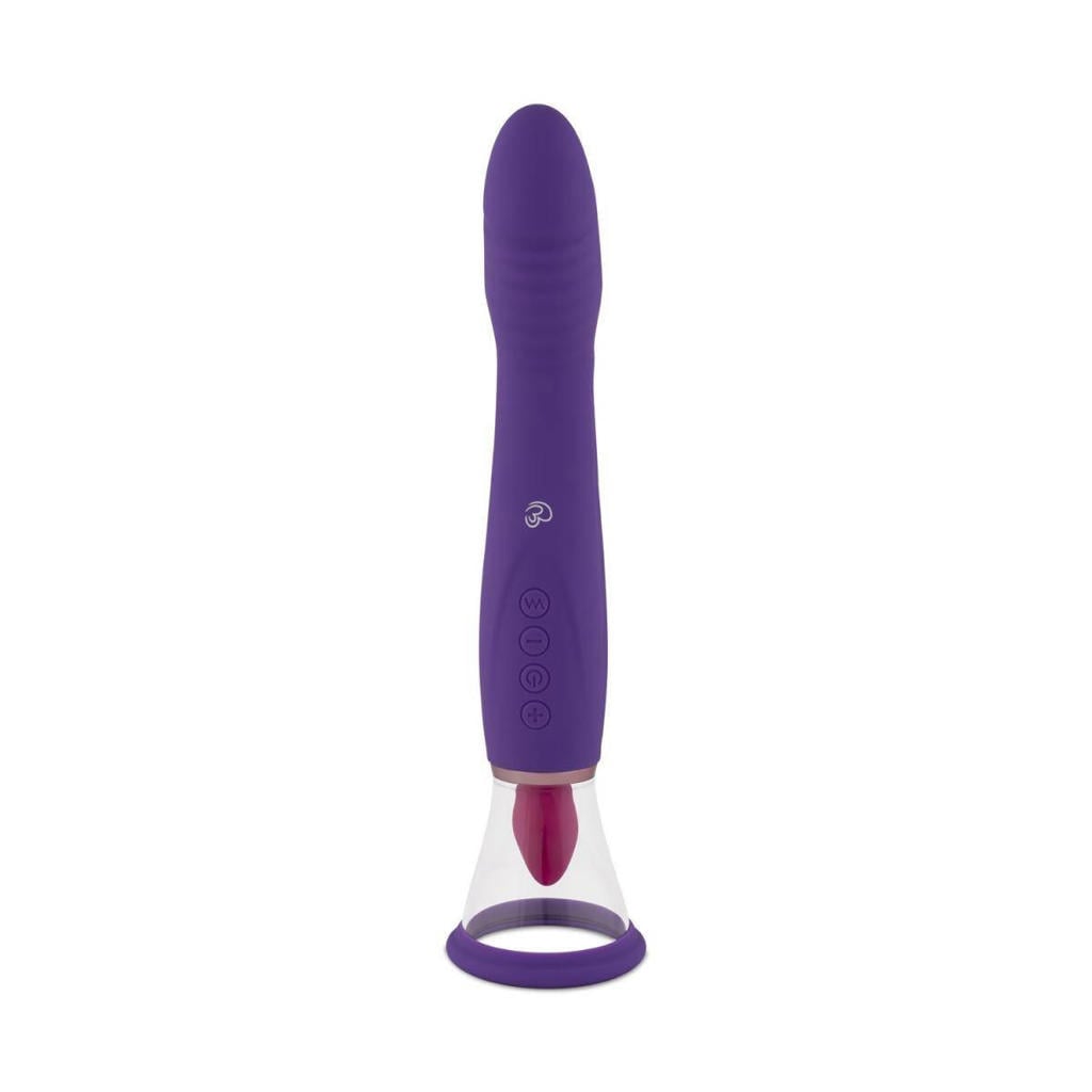 EasyToys Pleasure Pump luchtdrukvibrator - Paars