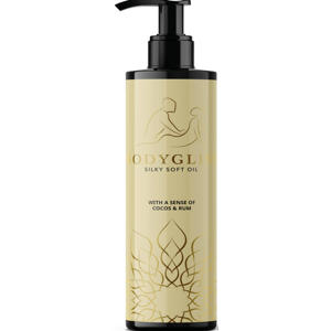 massage olie en glijmiddel in één - Kokos & Rum - 150 ml