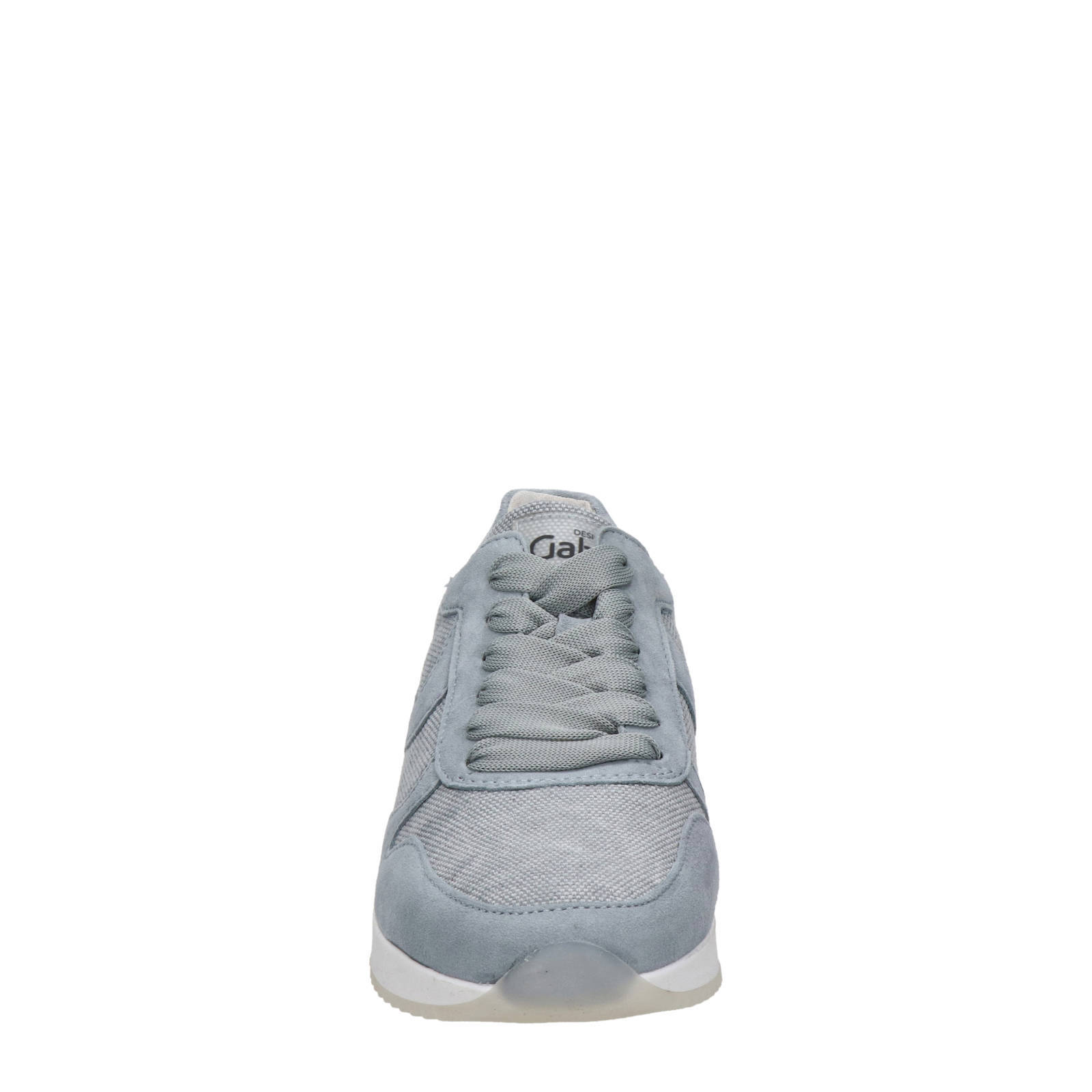 Gabor suède sneakers lichtblauw | wehkamp