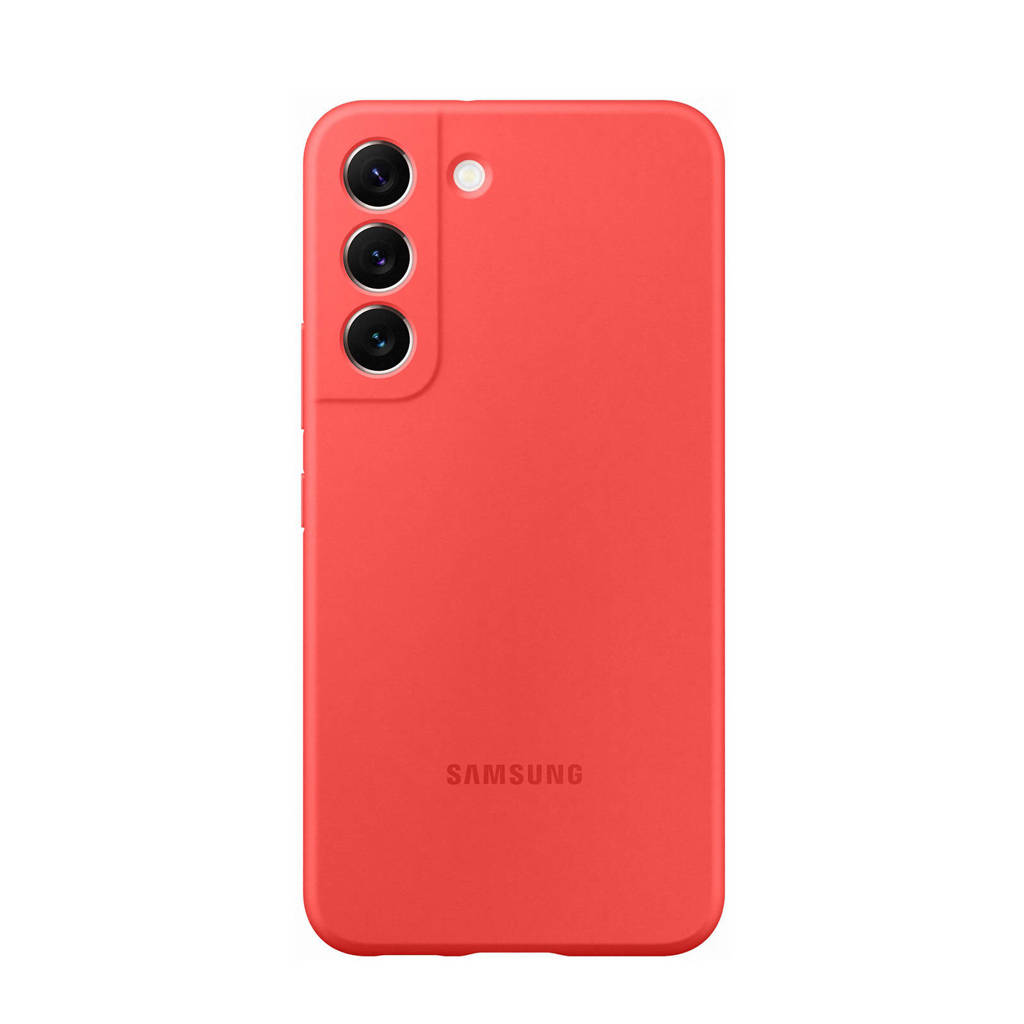 Samsung Galaxy S22 Silicone Cover (Coraal)