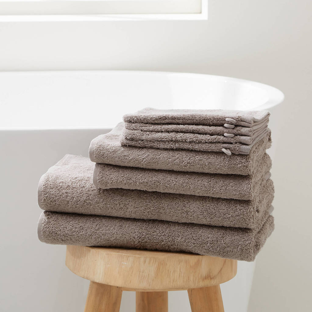 Wehkamp Home handdoek bundel hotelkwaliteit (set van 8)