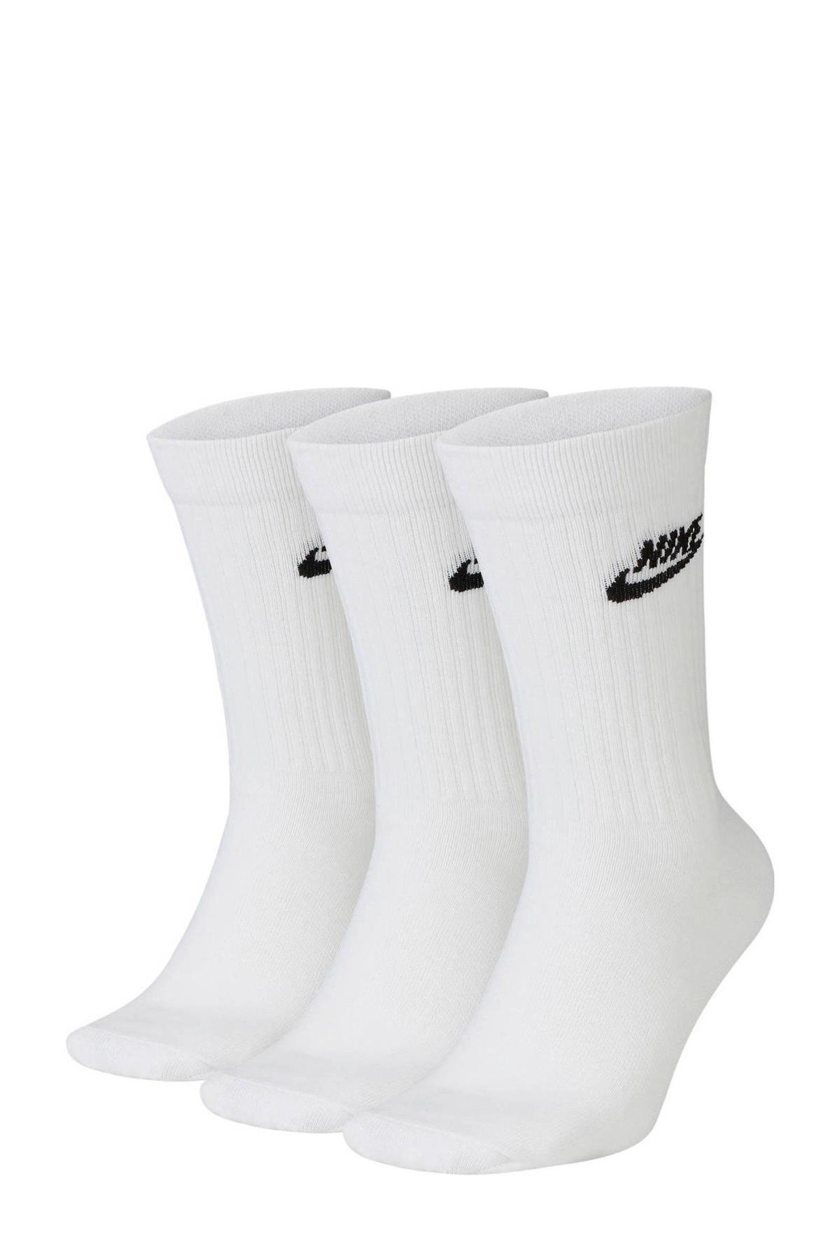 voor het geval dat experimenteel Overjas Nike sokken Everyday Essential - set van 3 wit | wehkamp