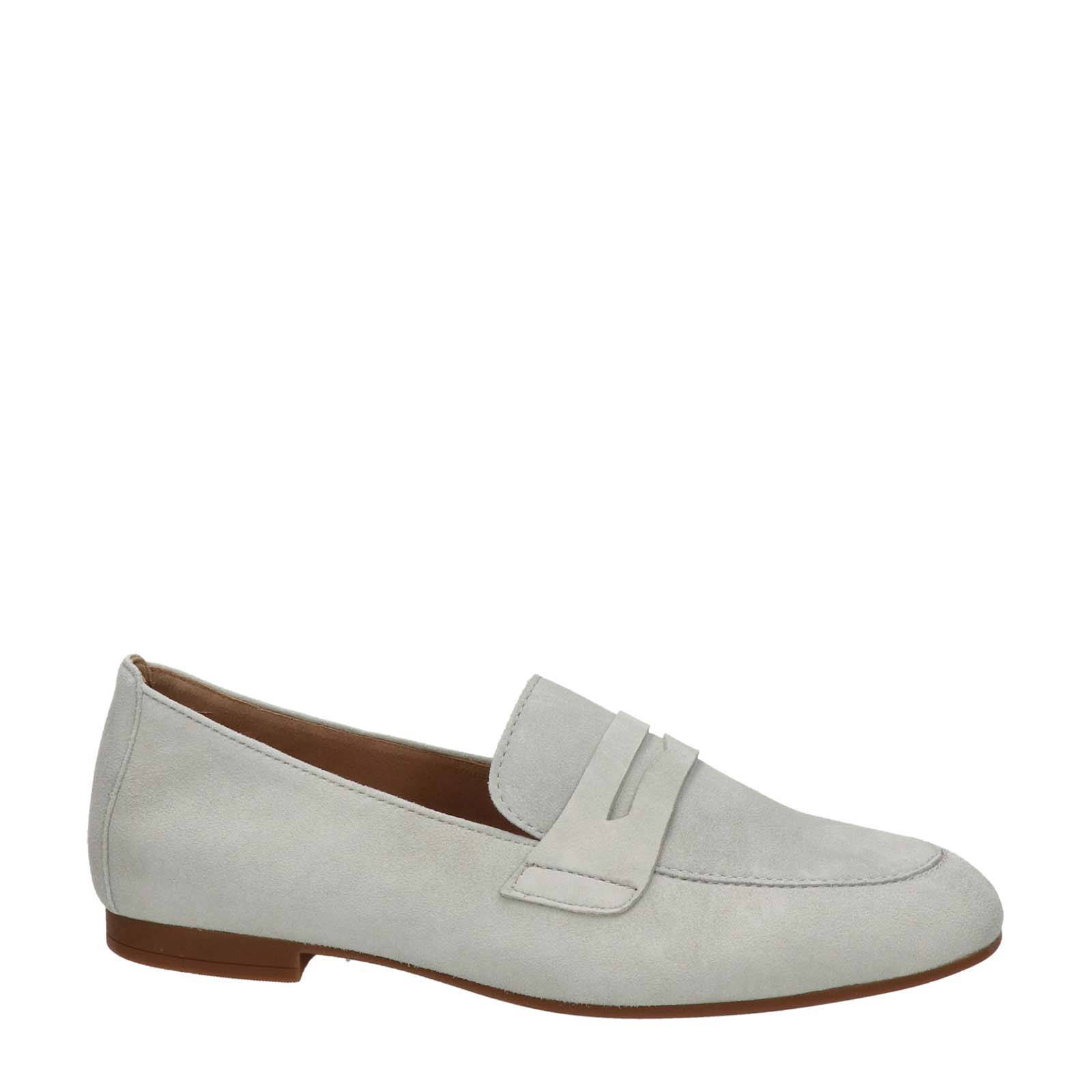 Gabor suède loafers mintgroen | wehkamp