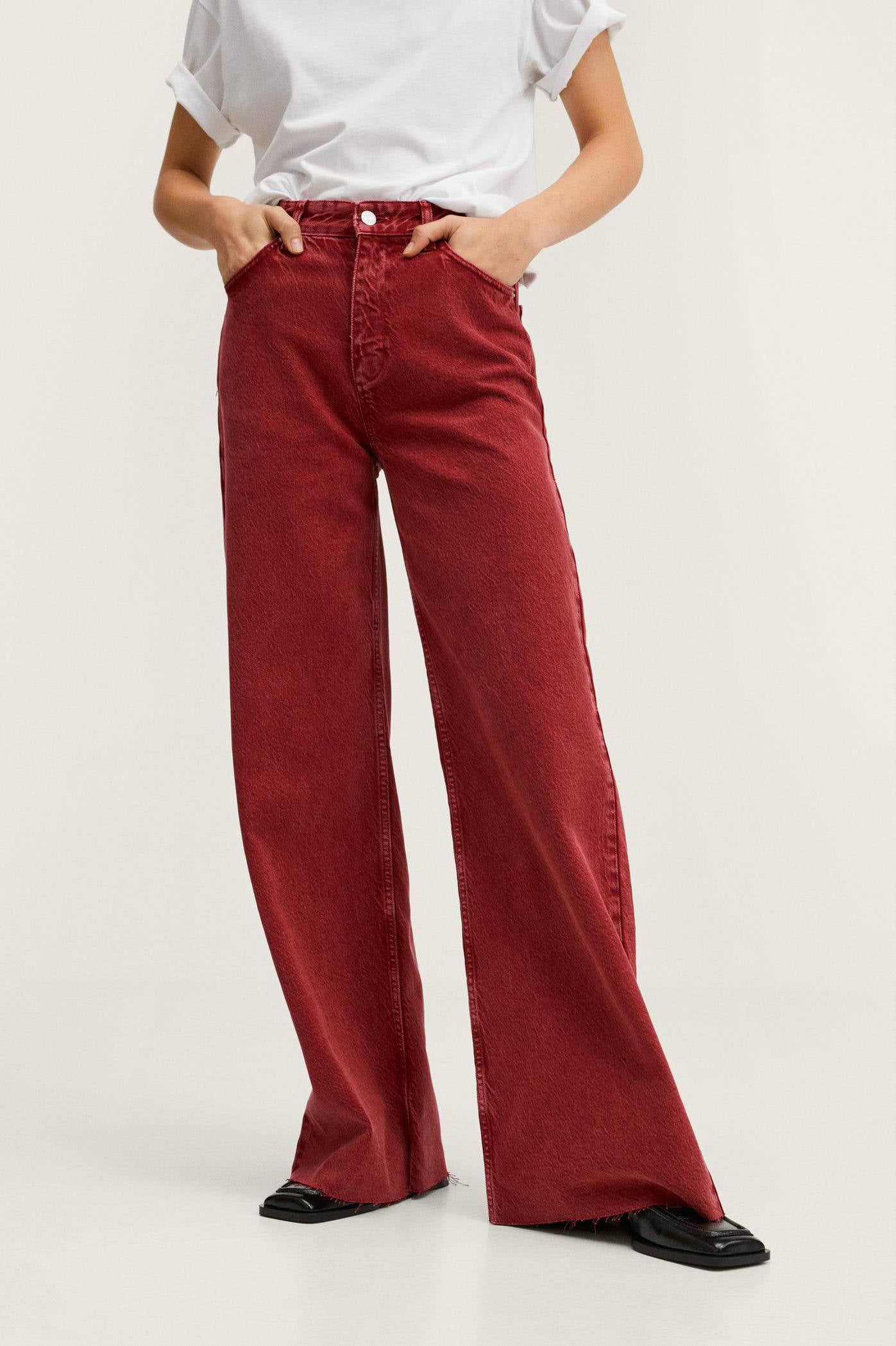 Rode jeans voor dames online kopen? | Morgen in huis | Wehkamp