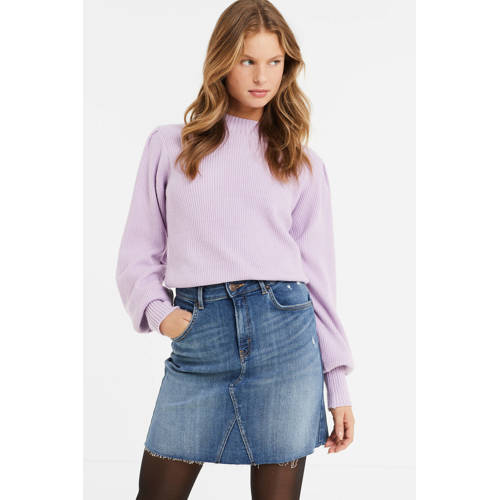 Anytime denim rok blauw afbeelding