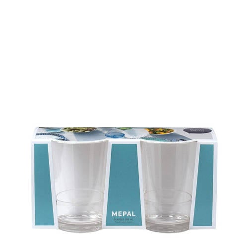 Mepal kunststof waterglas (200 ml) (set van 2) afbeelding