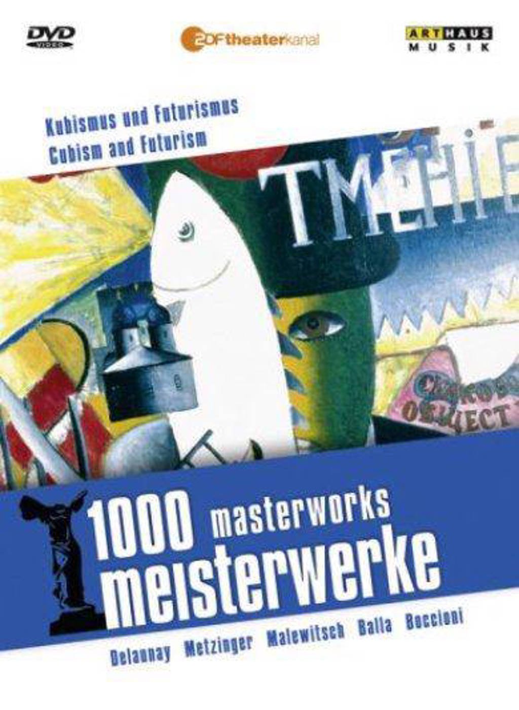 Delauny , Metzinger, Balla,Malewitc - 1000 Masterworks Cubism & Futurism (DVD)