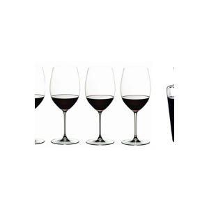 wijnglas (set van 4) + karaf 