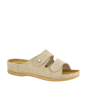 slippers beige