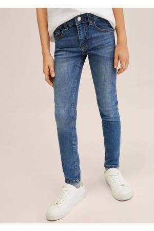 skinny jeans middenblauw