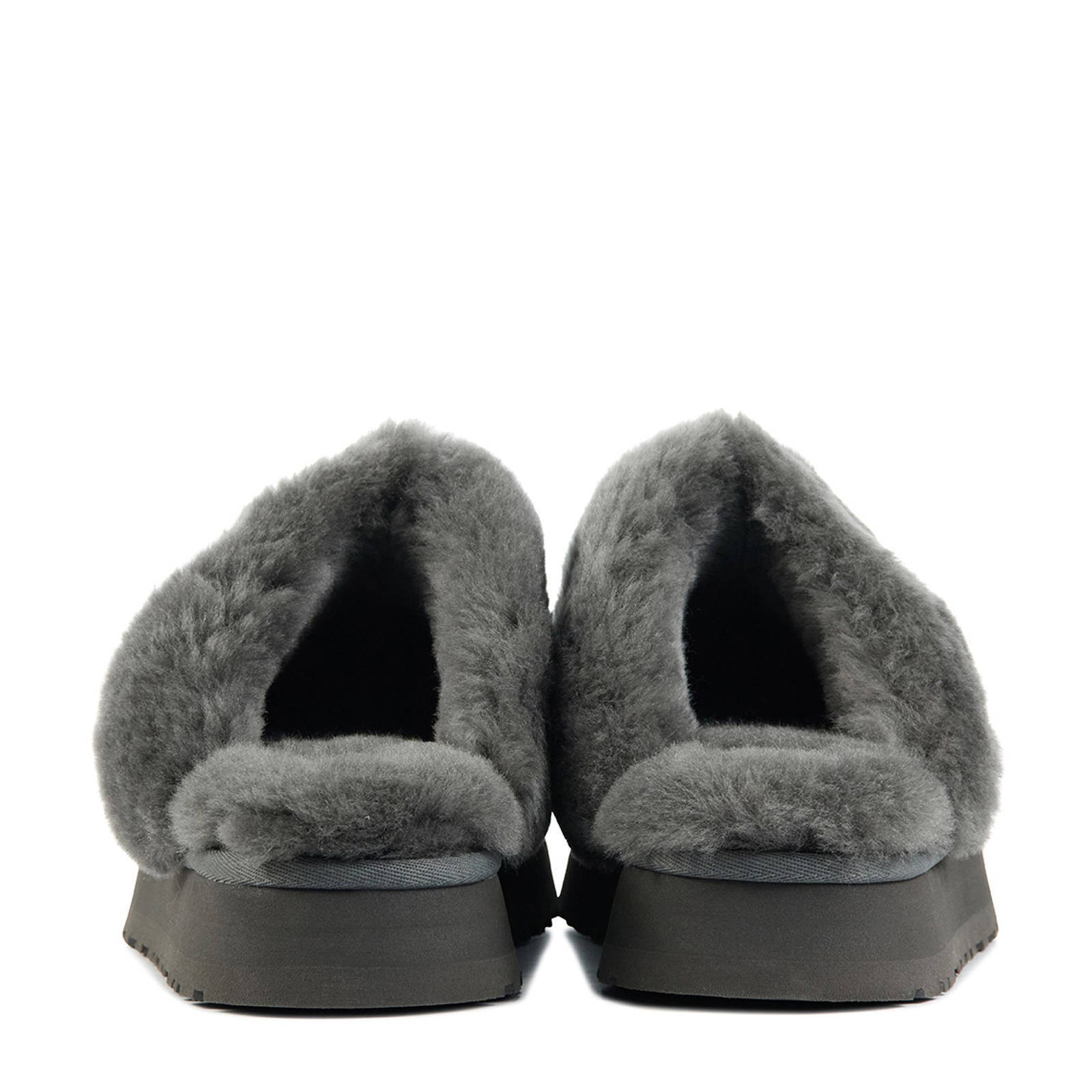 UGG Disquette suède pantoffels grijs | wehkamp